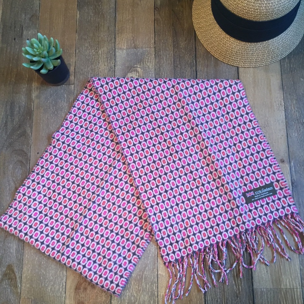 100% cashmere scarf from Scotland